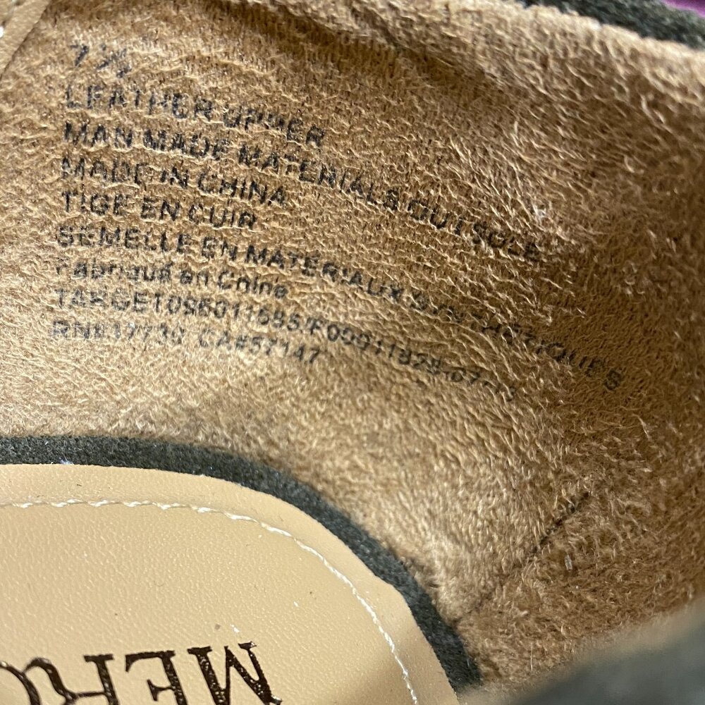 EUC Merona sz 7 1/2 Suede Wedges - Picture 14 of 14